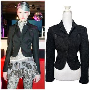 Christian Lacroix Bazar Runway Blazer Jacket size 38